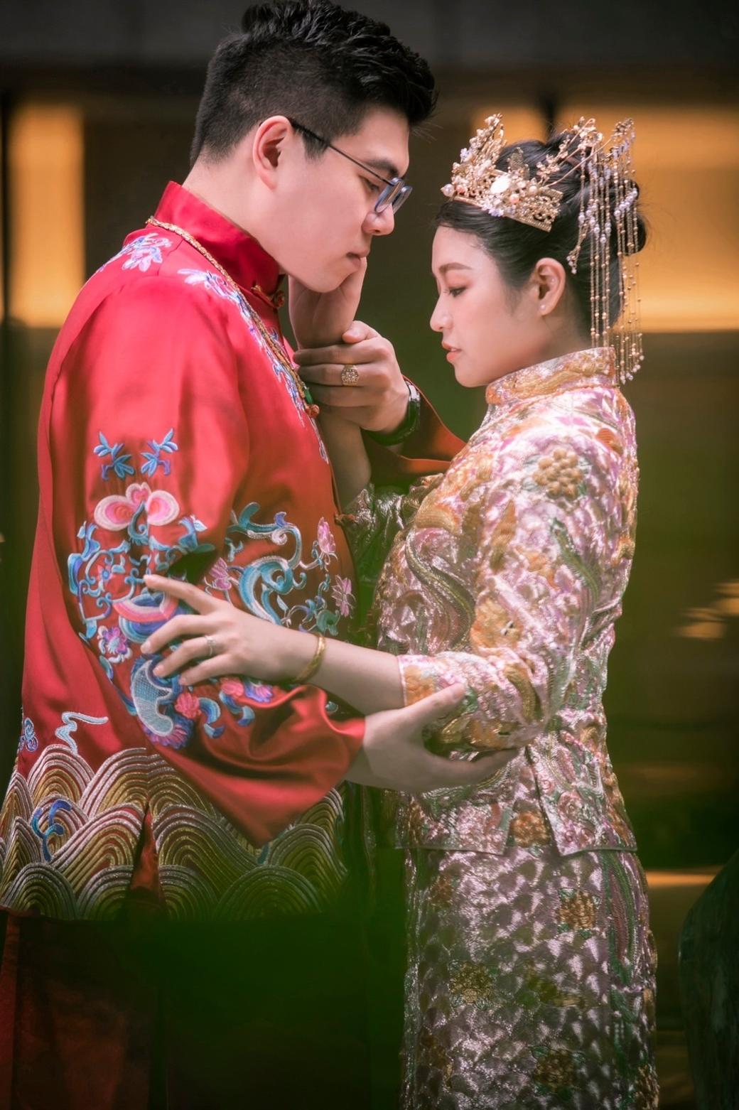 御囍龍鳳褂新人